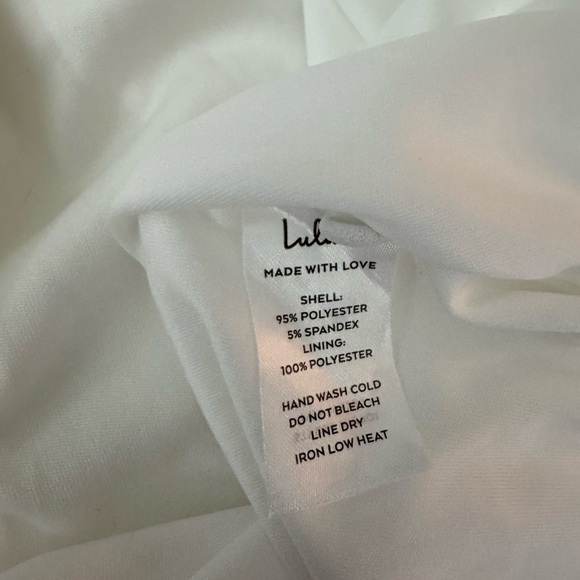 Lulus Eloquent Endearment White Long Sleeve Backless Gown XS - Picture 10 of 16